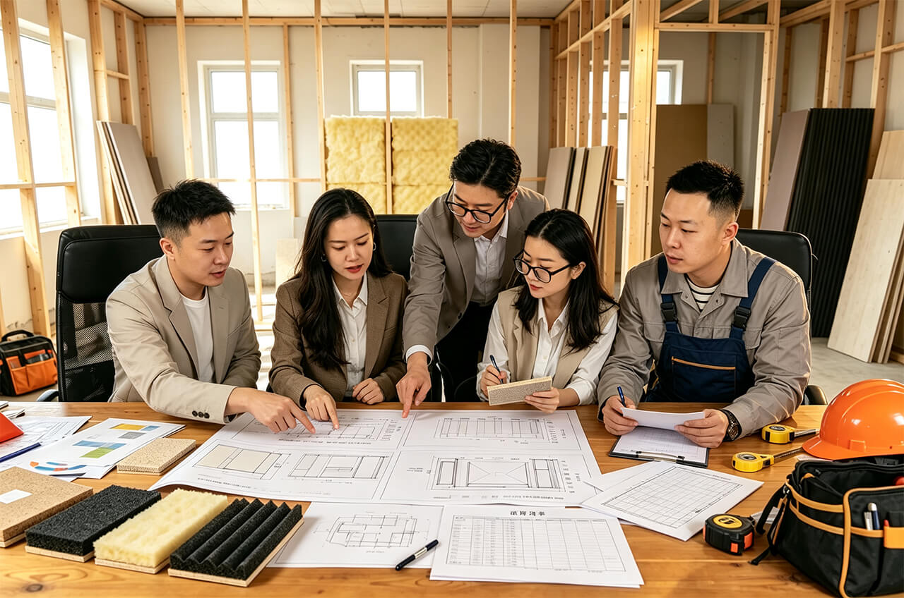 万之泰声学建材项目案例